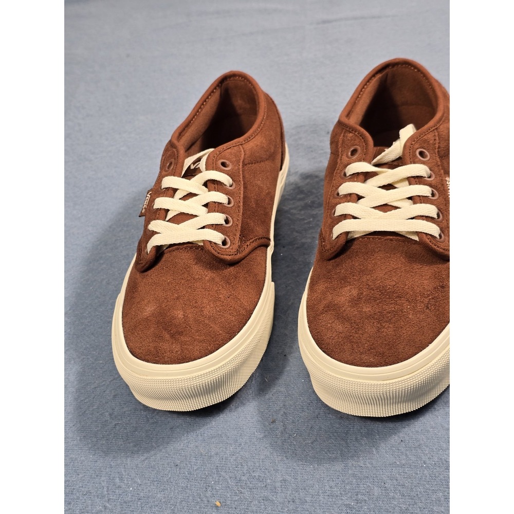 Vans Atwood Tortoise Brown Suede Men's Skate Shoes - Size 7.5 NWB